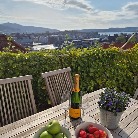 Appartamento Penthouse With Garden And Amazing View, Bergen