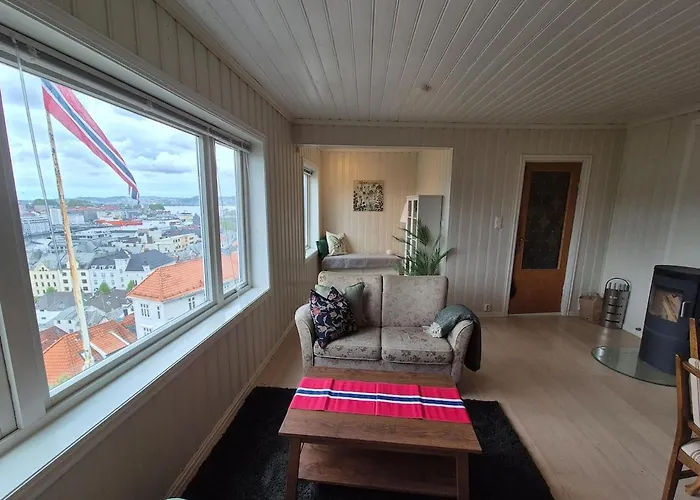 Penthouse With Garden And Amazing View, Bergen