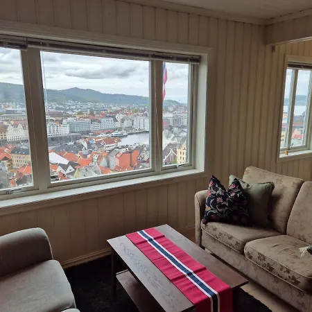 Penthouse With Garden And Amazing View, Bergen